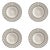 Aryan Soup Plate Set of 4 by Nina Magon For Sale
