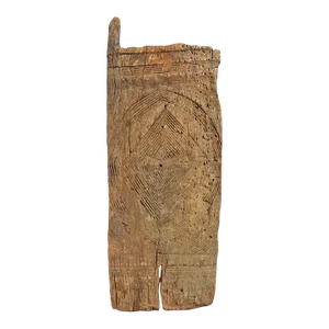 Vintage Igbo Carved Wood Door