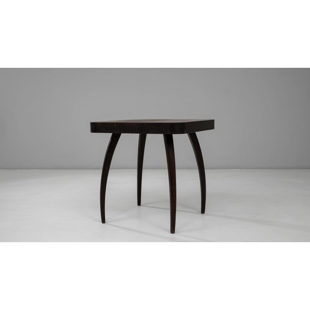 1960s Czech Black Patinated Spider Table By J. Halabala For Sale - Image 11 of 18