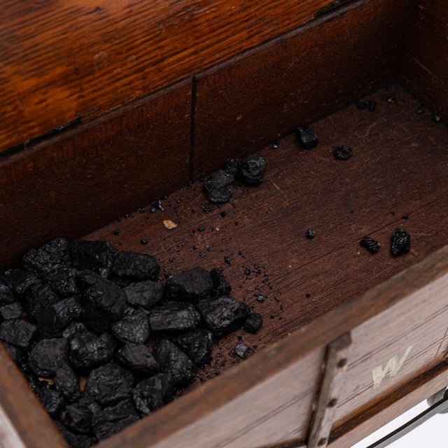 1900 - 1909 Edwardian Oak GWR Railway Locomotive Tender Box, 1900s For Sale - Image 5 of 18