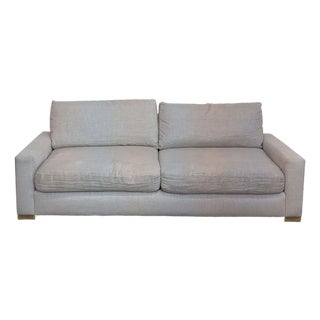 Restoration Hardware Maxwell Modern Loveseat For Sale