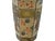 6" Asian Satsuma Style Hexagonal Figures Painted Porcelain Art Vase For Sale - Image 10 of 12