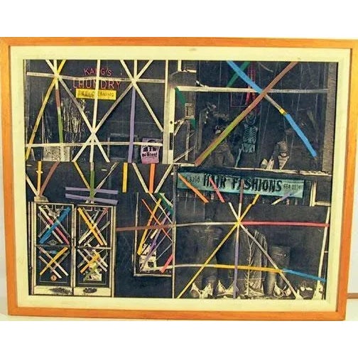 Hurricane Diana Klebanow, Peter Year: 1986 Collage, signed, titled and dated Size: 25.5 x 31 in. (64.77 x 78.74 cm)