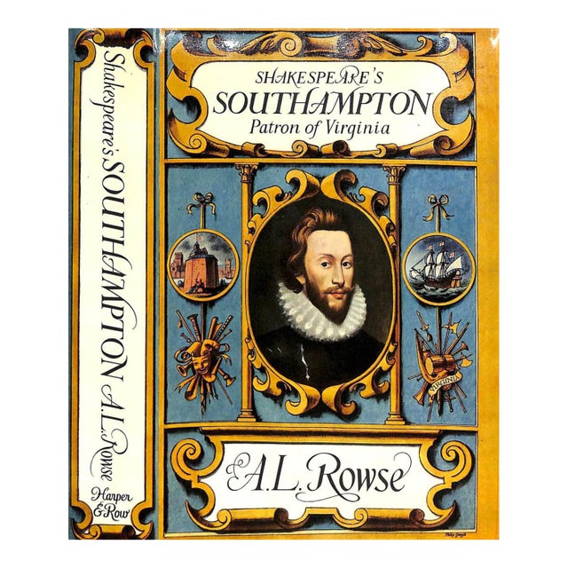 "Shakespeare's Southampton: Patron of Virginia" 1965 Rowse, a.l. For Sale