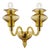 Linear Modern Amber Murano Glass Wall Sconce by Simoeng for Simoeng For Sale