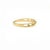 1.4 MM Natural Emerald Stackable Band Ring 18k Yellow Gold Size 7 ( All Sizes Available ) For Sale In New York - Image 6 of 8