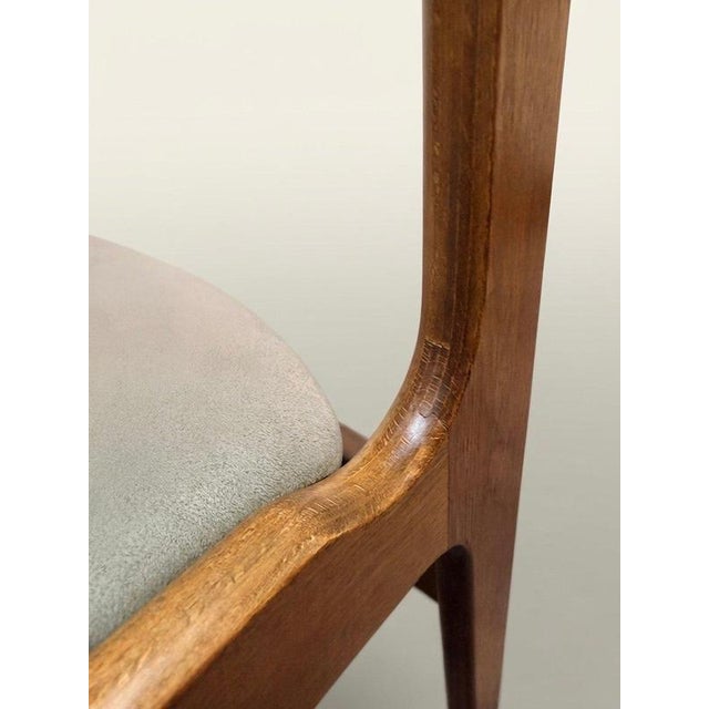 Gold Mid-Century Danish Teak Dining Chairs attributed to Erik Buch, 1950s, Set of 6 For Sale - Image 8 of 9