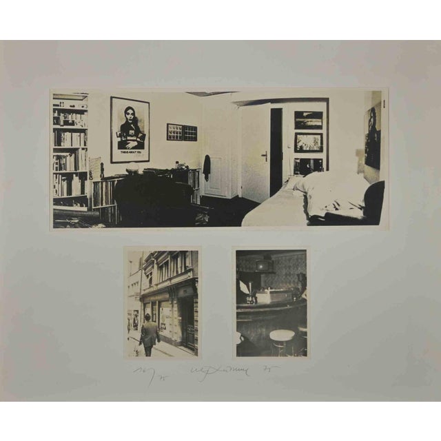 An Island in the Air is a Photograph realized by Urs Luthi in 1975. from the portfolio "Un'isola nell'aria", edition of 75...