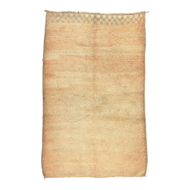 Vintage Beni MGuild Moroccan Rug - 06'02 X 09'10 For Sale