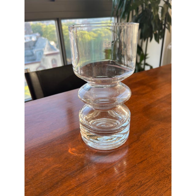 Mid-Century Tamara Aladin for Riihimaen Lasi Oy Glass Vase For Sale In New York - Image 6 of 6