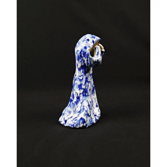 Ceramic Lamentation of the Virgin Mary by Luisa for Barcelos, 1980s For Sale - Image 11 of 14