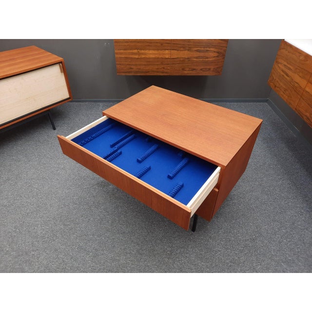 Behr Teak Chest of Drawers and Cutlery Cabinet by Dieter Wäckerlin for Behr, 1960 For Sale - Image 4 of 11