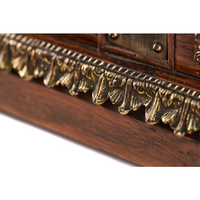 Antique Desk Clock and Barometer Set, 1900 For Sale - Image 6 of 10