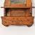 Early 20th Century Antique Wall Hanging Wood Framed Mirror With Cubby Carved Leaves For Sale - Image 5 of 12