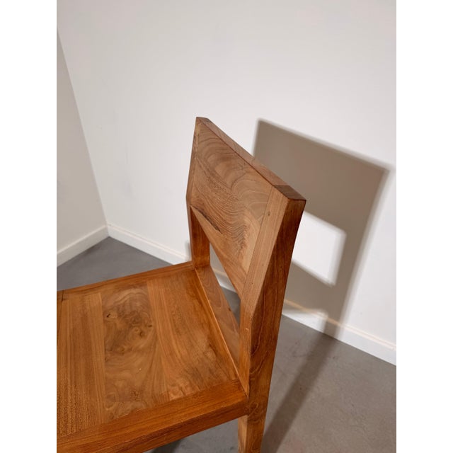 Vintage Teak Dining Chairs, Set of 6 For Sale - Image 3 of 5