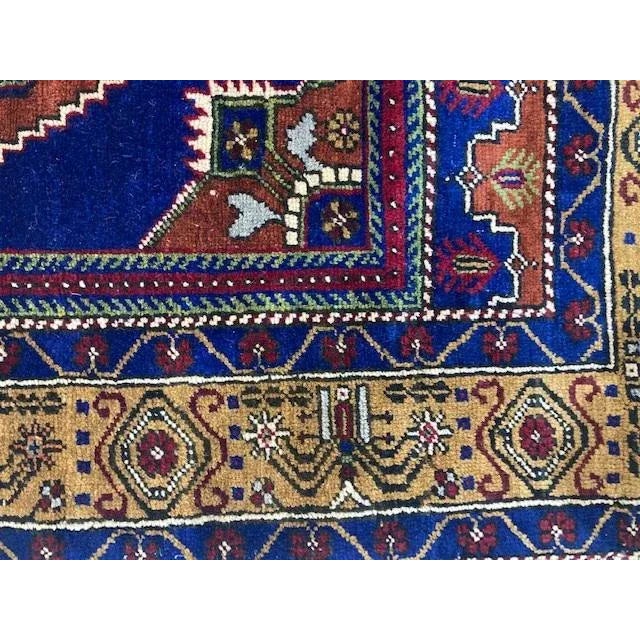 1970s 1970s Vintage Turkish Rug For Sale - Image 5 of 9