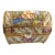 Capodiamonte Porcelain Storage Trinket Box For Sale