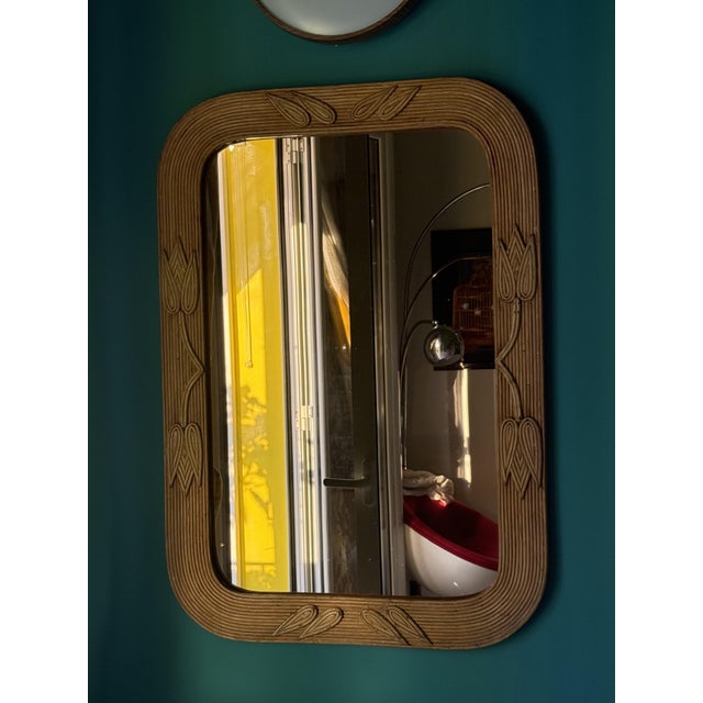 Rectangular Mirror Roma 197 from Vivai Del Sud, 1970, in Very Good conditions. Designed 1970 to 1979 This piece is...