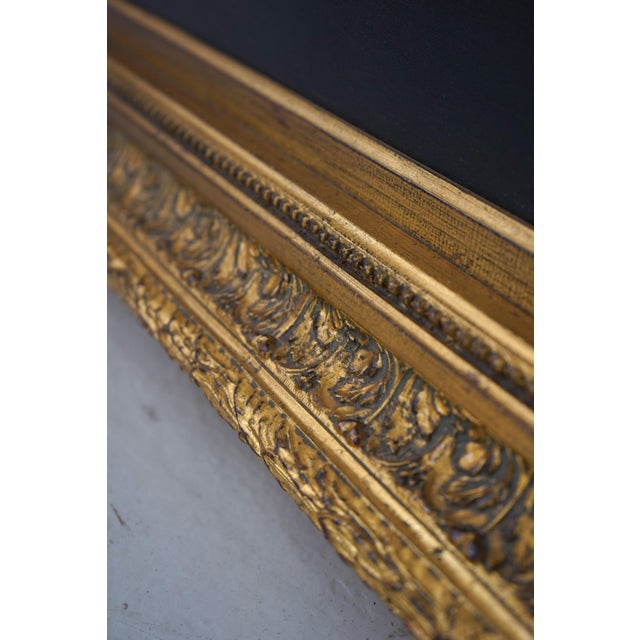 w.jenkins Artist Signed Large Floral Still Life Painting on Canvas For Sale - Image 11 of 12