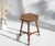 Antique Rustic Farmhouse Hexagon Wooden Barley Twist Plant Stand, 1920s For Sale - Image 9 of 9