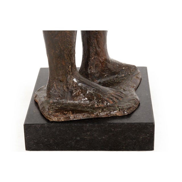 American Modernist Sculpture “Standing Female” by Floyd Tennison Dewitt For Sale - Image 18 of 18