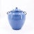 French Provincial Cornflower Blue Covered Pot, Circa 1900 For Sale - Image 3 of 4