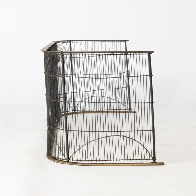Federal Period Wire Fire Fender For Sale - Image 4 of 7