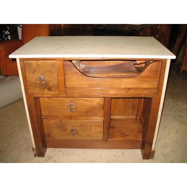 Marble Bakery Counter, 20th Century For Sale - Image 5 of 8