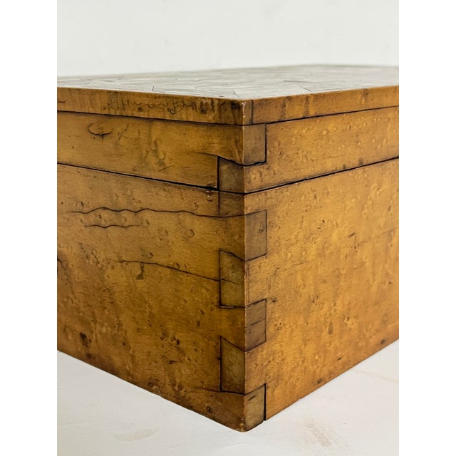 18th Century 18th Century Inlaid Marquetry Document Box For Sale - Image 5 of 11