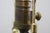 Metal Late 20th Century Visual Comfort Stacked Brass Ball Orb Sphere Table Lamp 35" For Sale - Image 7 of 13