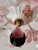 Vintage Murano Style Floral Chandelier – Romantic Pink & White Glass Bouquet Light - Pair For Sale - Image 9 of 18