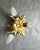 Vintage Florentine Silver-Plated and Gold-Plated 3-Light Ceiling or Wall Lamp from Banci Firenze, Italy, 1960s For Sale - Image 9 of 18