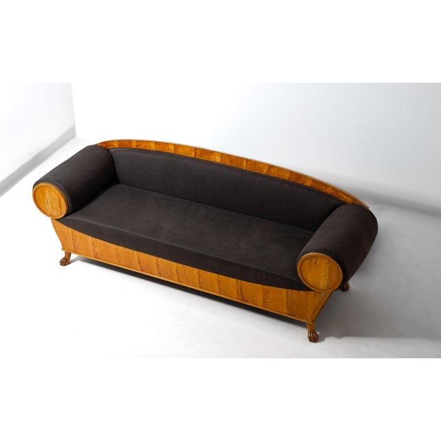 Art Nouveau Geometric Sofa, Sweden, 1920s For Sale - Image 6 of 15