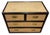 Mid-Century Chest of Drawers in Rattan and Ebonised Wood with Brass Handles, 1890s For Sale - Image 17 of 18