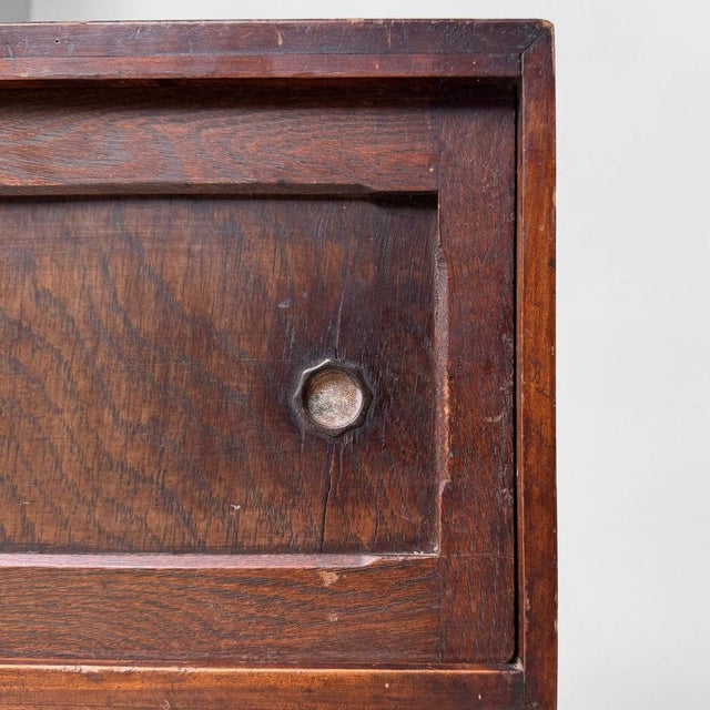 Brown Vintage Japanese Tana Display Cabinet, 1930s For Sale - Image 8 of 11