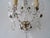 French Maison Baguès Crystal Prisms Flower Beaded Sconces C 1920 For Sale - Image 9 of 11