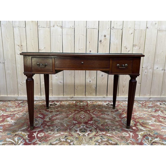 Gold Louis XVI Flat Ladys Desk For Sale - Image 8 of 8