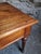 Antique French Oak Writing Table with Drawer, 1930 For Sale - Image 14 of 18