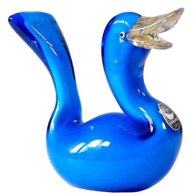 Italian Glass Duck from Mazzega, 1970s For Sale - Image 10 of 10