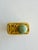 Light Yellow Carved Resin Snuff Bottle With Jade Stopper For Sale - Image 4 of 7