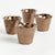 In a traditional English silhouette, this set of mini pots has a regal charm. Finished with a rich, bronze reactive glaze,...