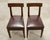 Coffee Set of Eight Italian Promemoria Attributed Leather Dining Chairs For Sale - Image 8 of 18
