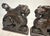 Pair of Antique 1800's Carved Wood Architectural Salvage Lion Sculpture Statue For Sale In New York - Image 6 of 13