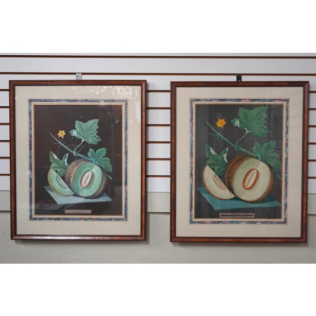 Age: Approx: 50 Years Old Details: ‘Green Fresh Melon’ Nice Decorative Prints Professionally Framed & Matted See Other...