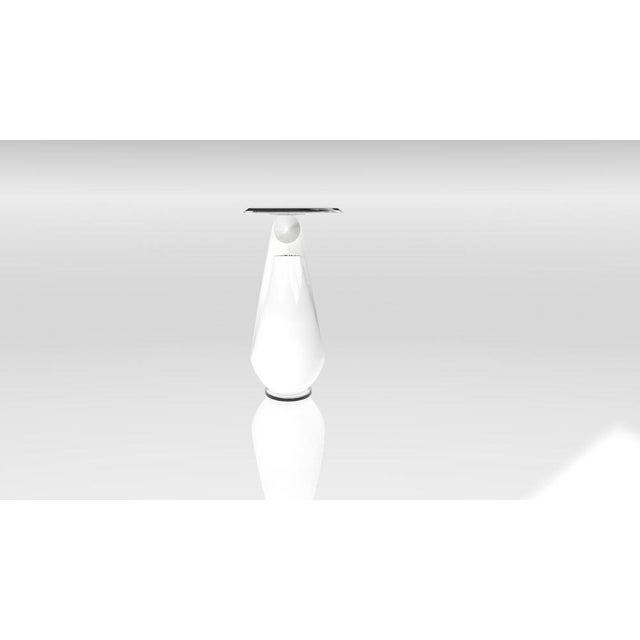 Contemporary Ebe Arctic White Console Table from Eje-Design For Sale - Image 3 of 10