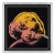 Late 20th Century Marilyn Monroe in Pop Art Yellow Oil Painting Steve Kaufman For Sale