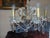 Vintage Crystal Glass Chandelier For Sale - Image 11 of 14