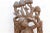 19th Century The Forest Dancer Antique Southeast Asian Wood Carving For Sale - Image 5 of 10