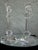 Art Deco Vintage Val St. Lambert Gardenia Crystal Candlesticks, Pair – Belgian Geometric Art Deco Style For Sale - Image 3 of 11