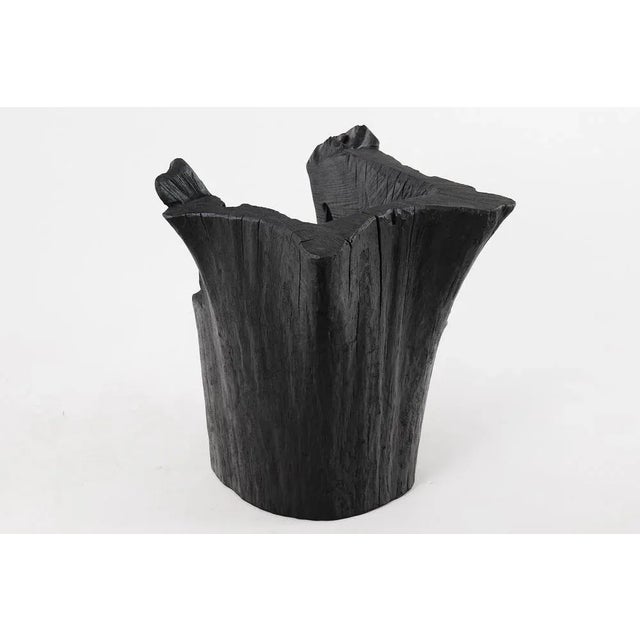 Gold Brutalist Sculptural Armchair by Logniture For Sale - Image 8 of 18